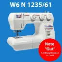 W6 Nähmaschine N 1235/61