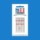 W6 Nähmaschinennadel Webware 70 (5 Nadeln)