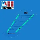 W6 Ruler / Lineal mit Winkeln