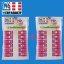 W6 Stoffklammern Set