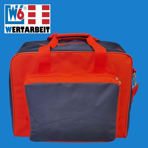 [W-Z-TASCHE-ROT] W6 Nähmaschinen Transporttasche
