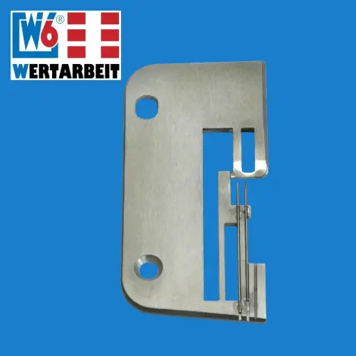 [W-E-454D-STPL] W6 Nähmaschinen Overlock Stichplatte W6 N 454D
